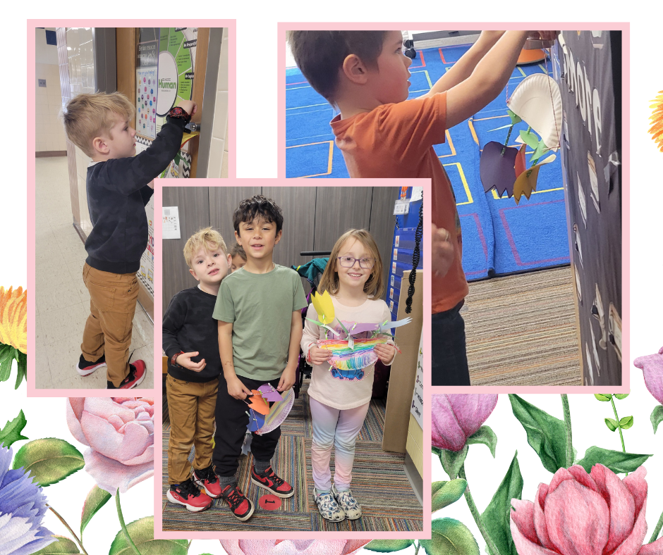 Sweet Signs of Spring from Our 4K Students 💐