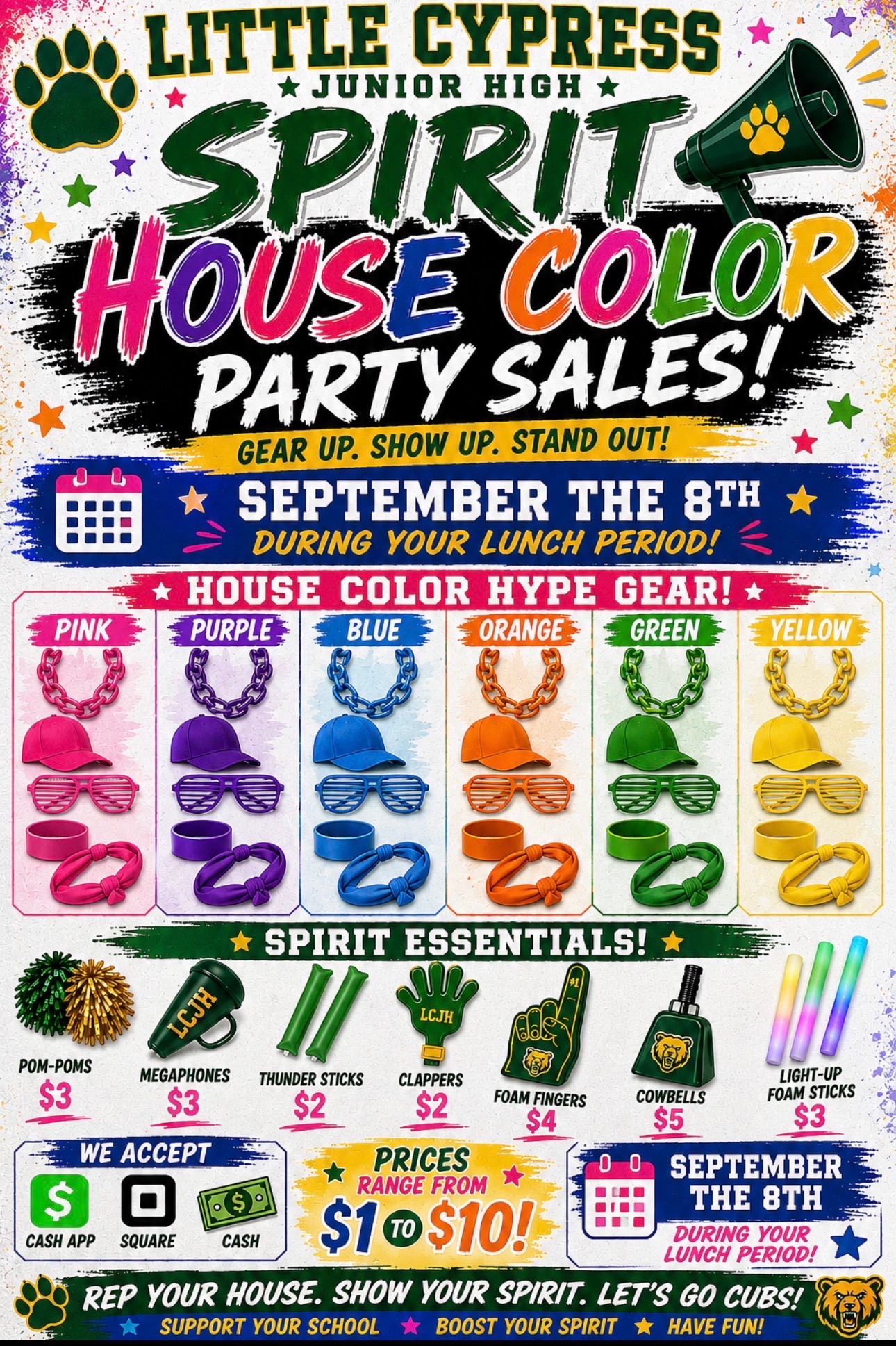 PTO Spirit Shop - September 8, 2026