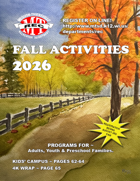 Fall Program Registration Now Open!