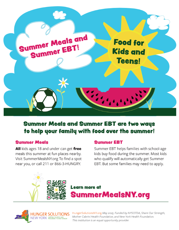 Summer Meals Program 