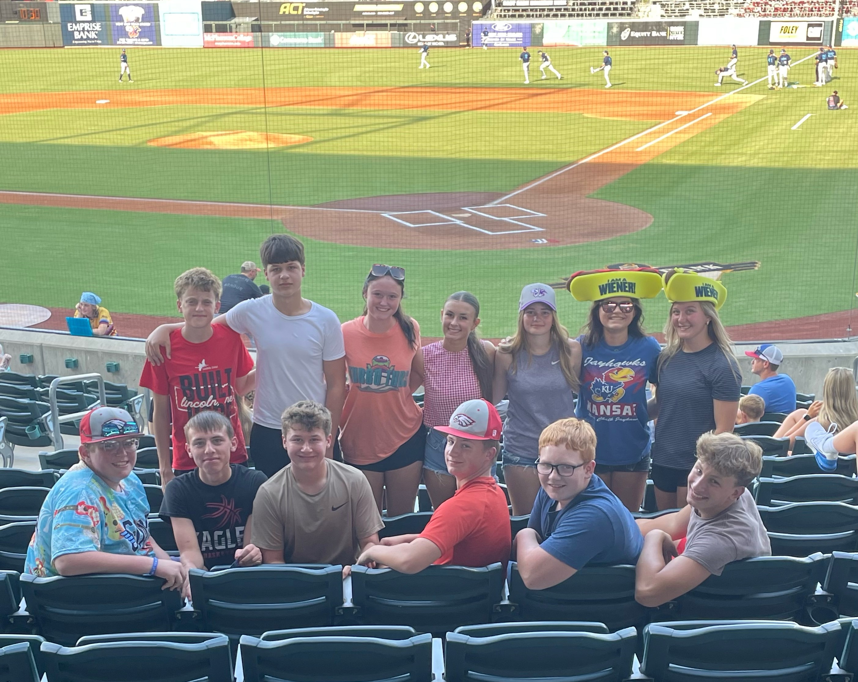 Summer Weights Attend Wind Surge Game 