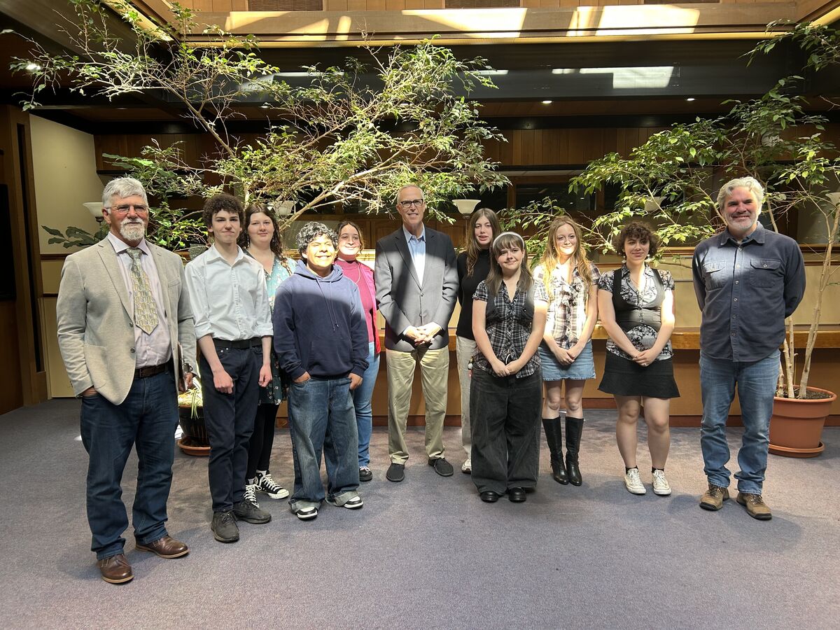 Redwood Review Journalists Interview Congressman Huffman 