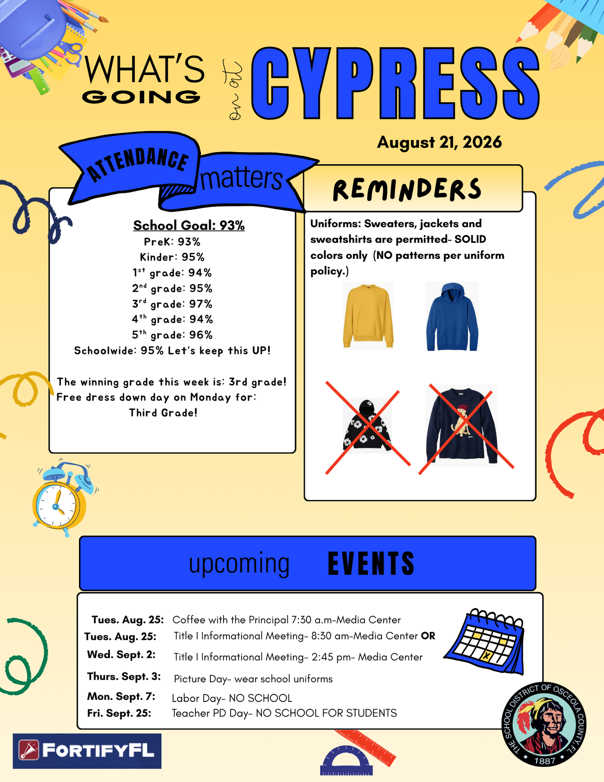 CYES Weekly News