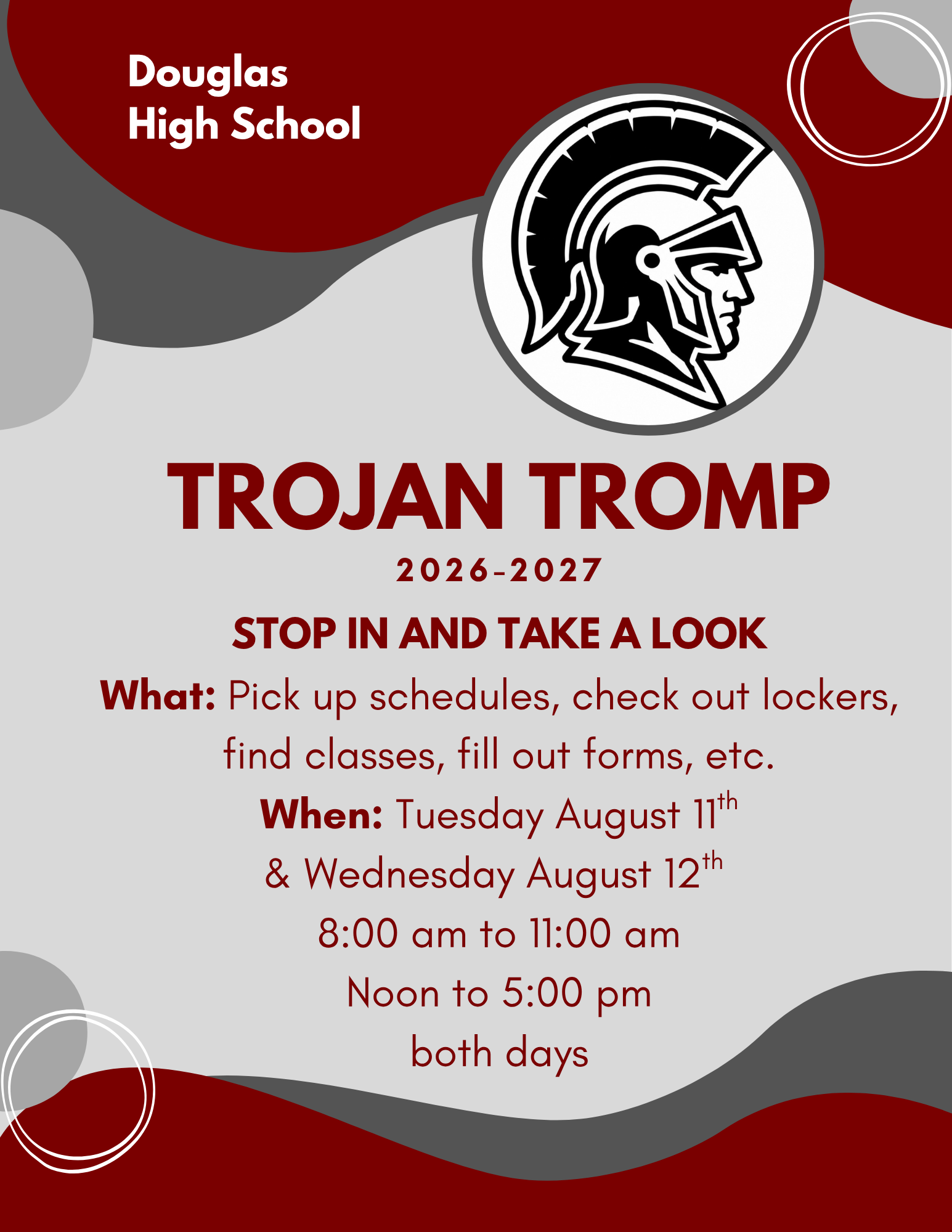 Upcoming Trojan Tromp