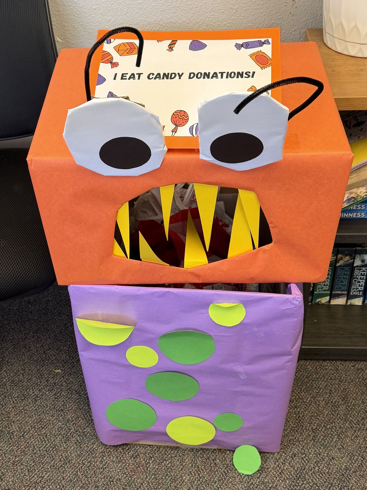Feed the PTA Candy Monster
