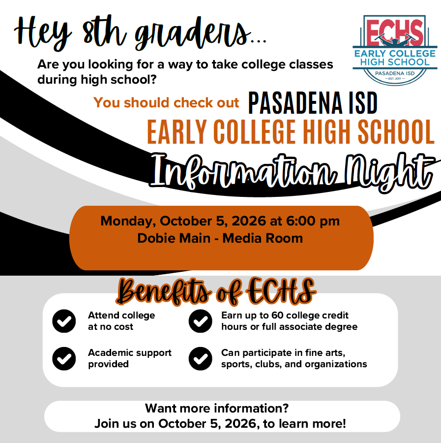 Dobie Early College High School Information Night