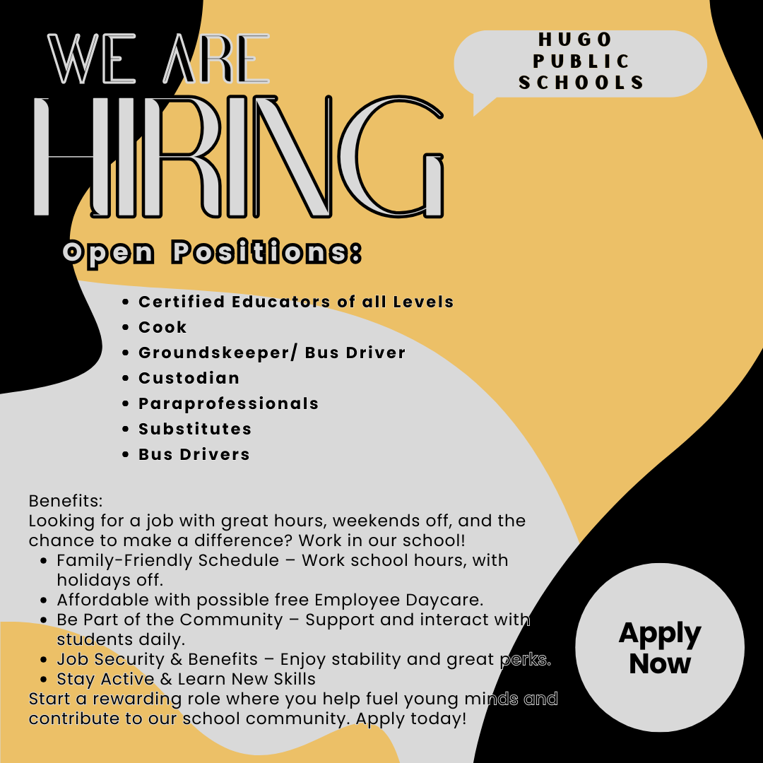 We are Hiring! 7.303.2026