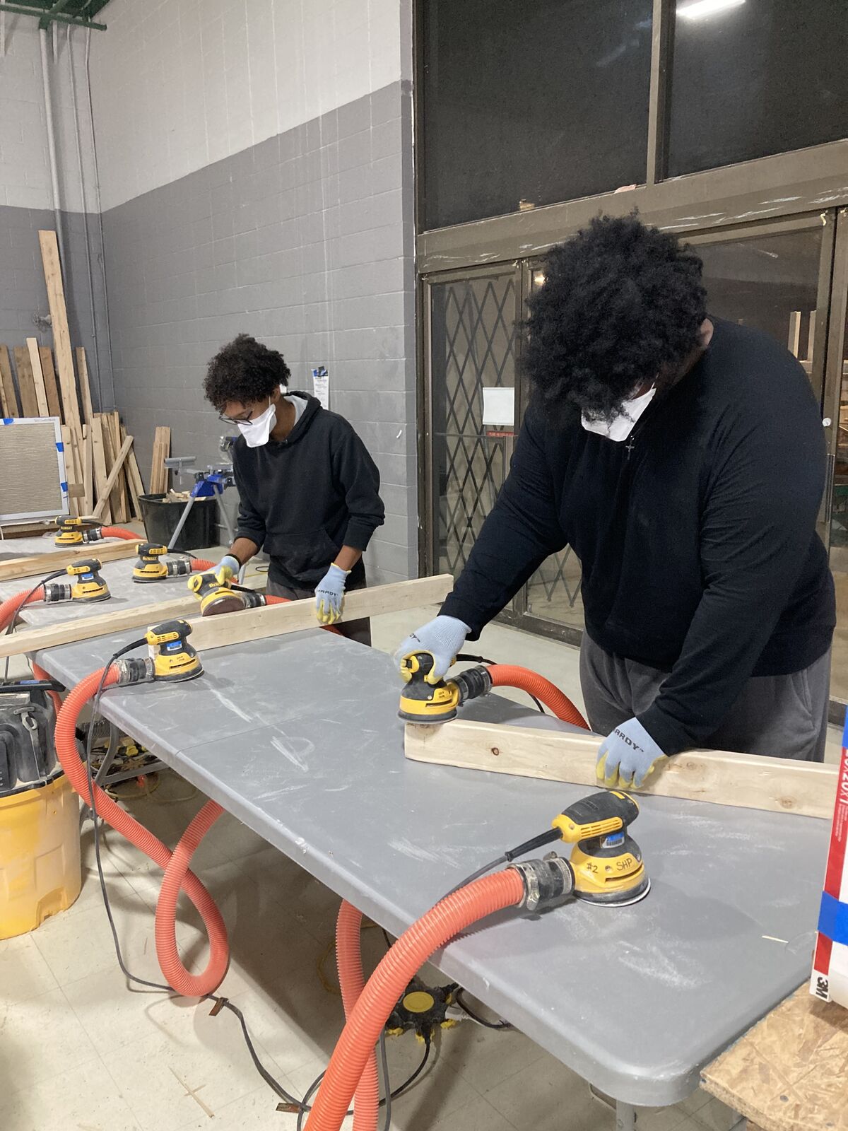 Davies Students and Alumni Build Beds for Local Youth at Bunks Across America