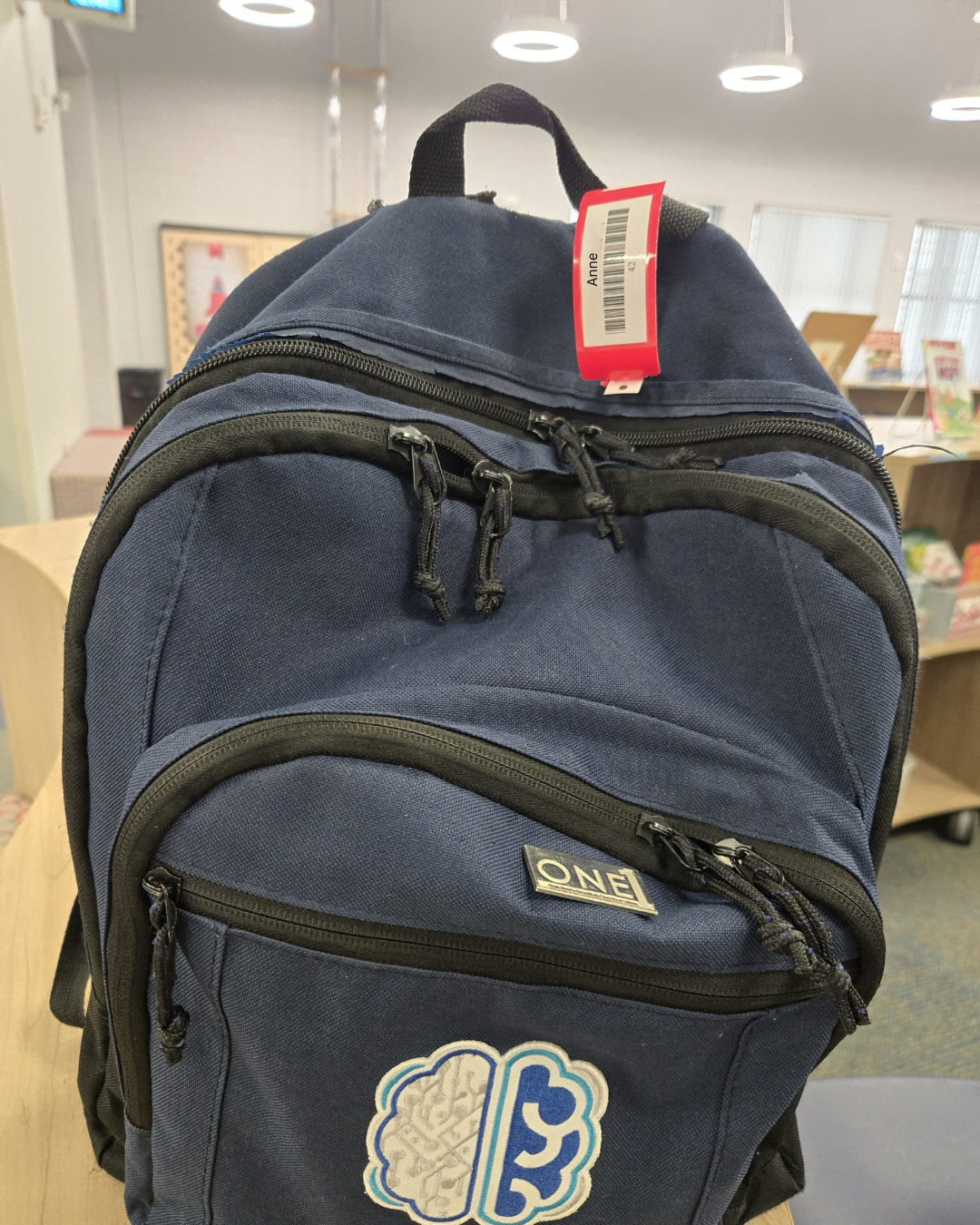 Backpack tags for KG & 1st graders