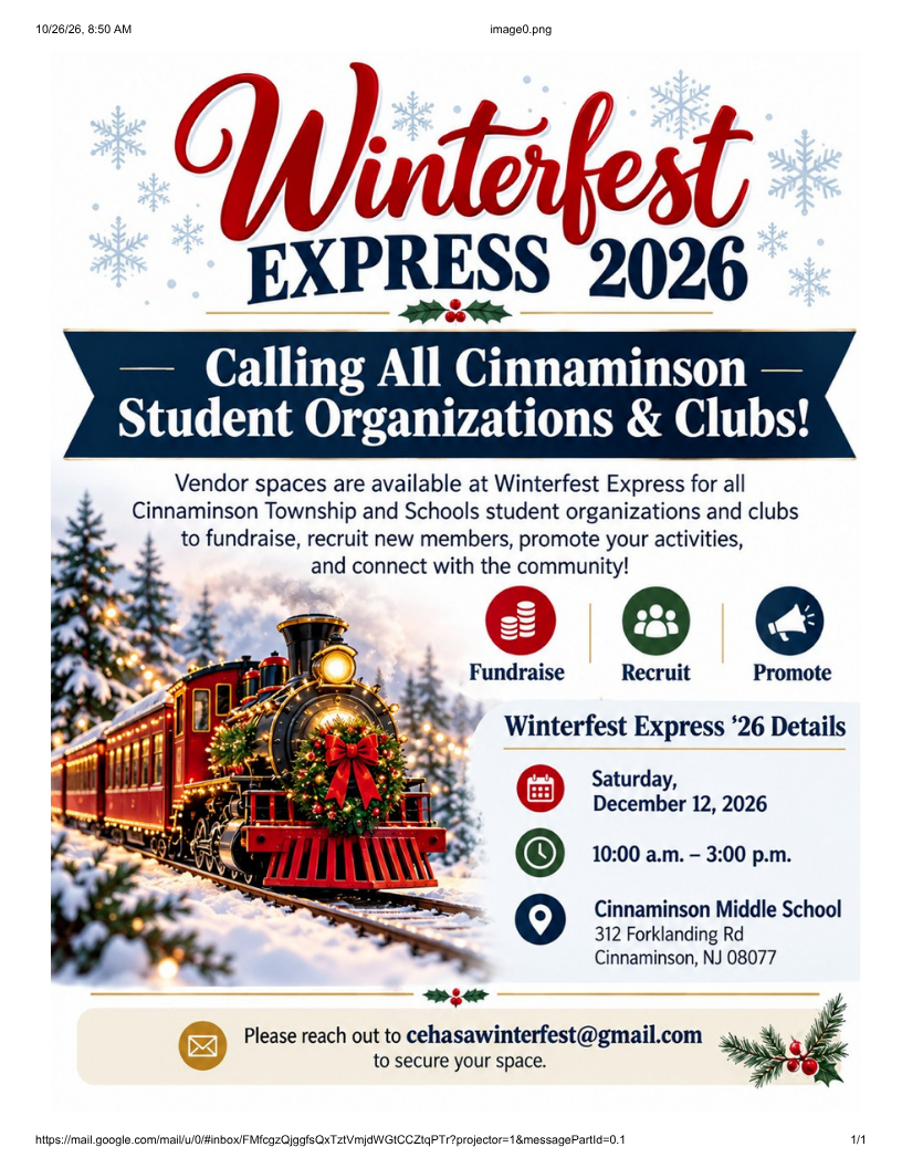 Winterfest Vendor Spaces