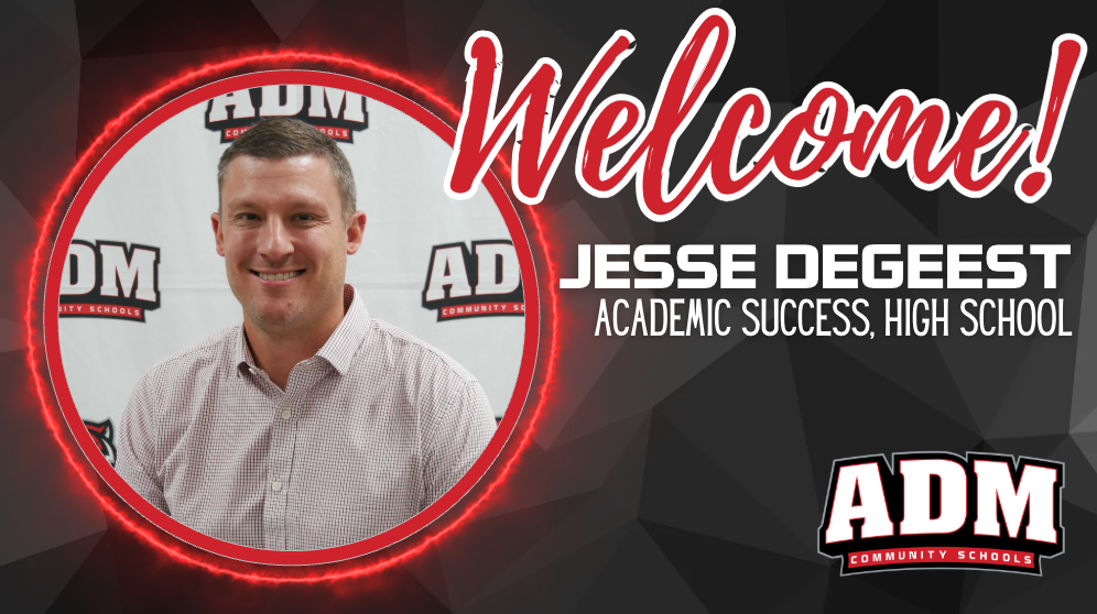 New Teacher Spotlight: Welcome Jesse DeGeest!