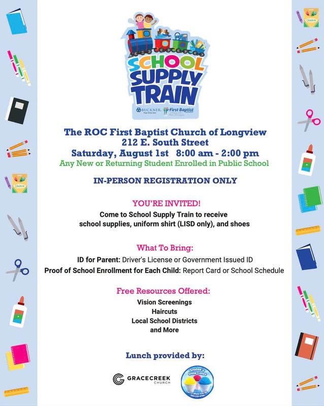 School Supply Train