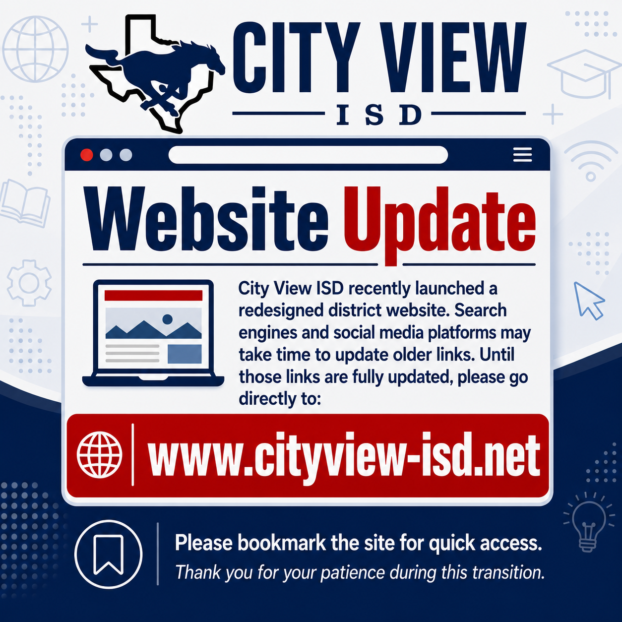 District Website Update