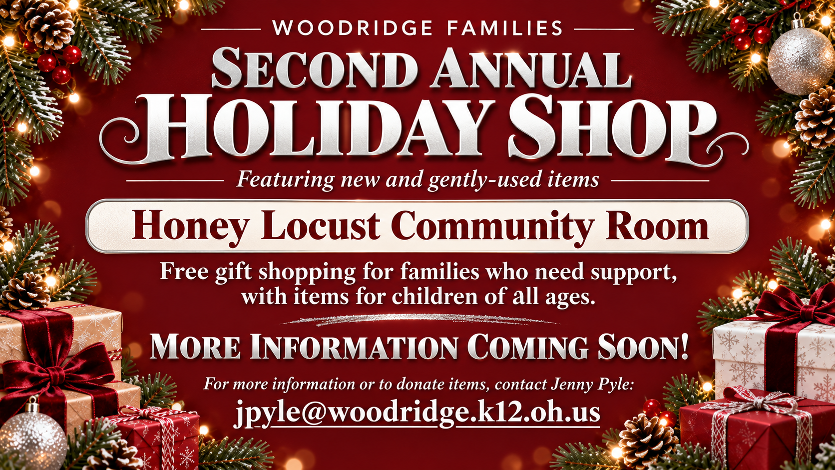 🎁 Our Second Annual Holiday Shop is coming soon!