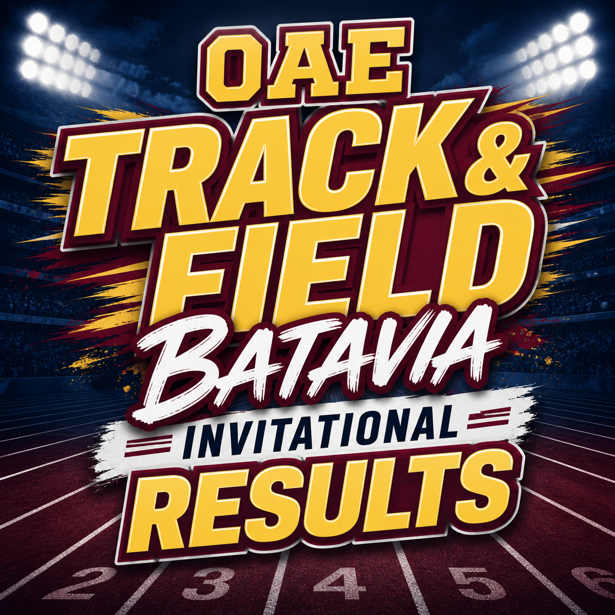 OAE Varsity Outdoor Track & Field - Batavia Blue Devil Invitational 