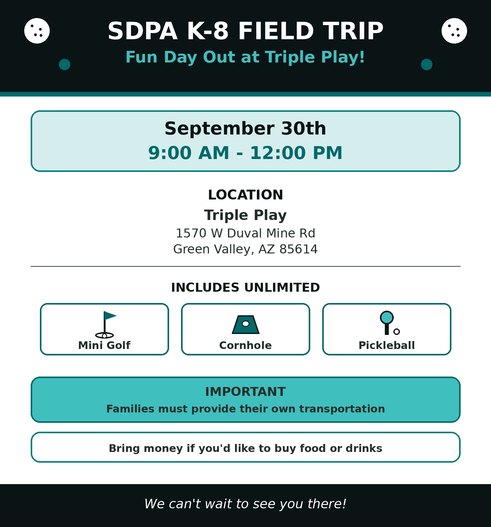 SDPA K-8 Field Trip!