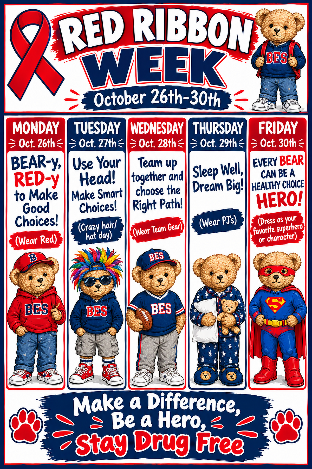 Red Ribbon Week Next Week