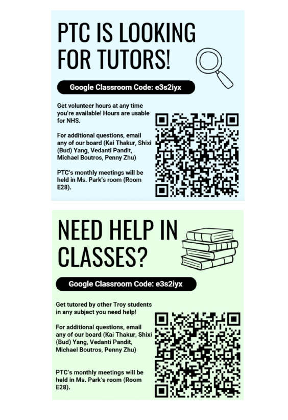 Peer Tutoring Club - Need Volunteer Hours?  -- Need Extra Help with Class?
