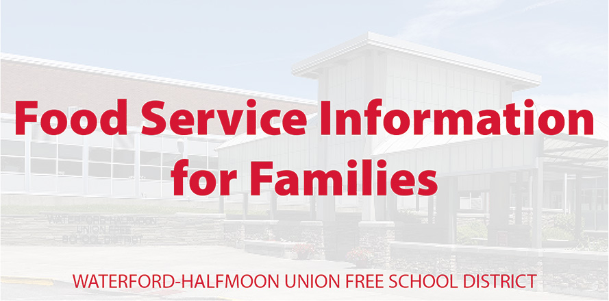 Important School Food Service Information for Families