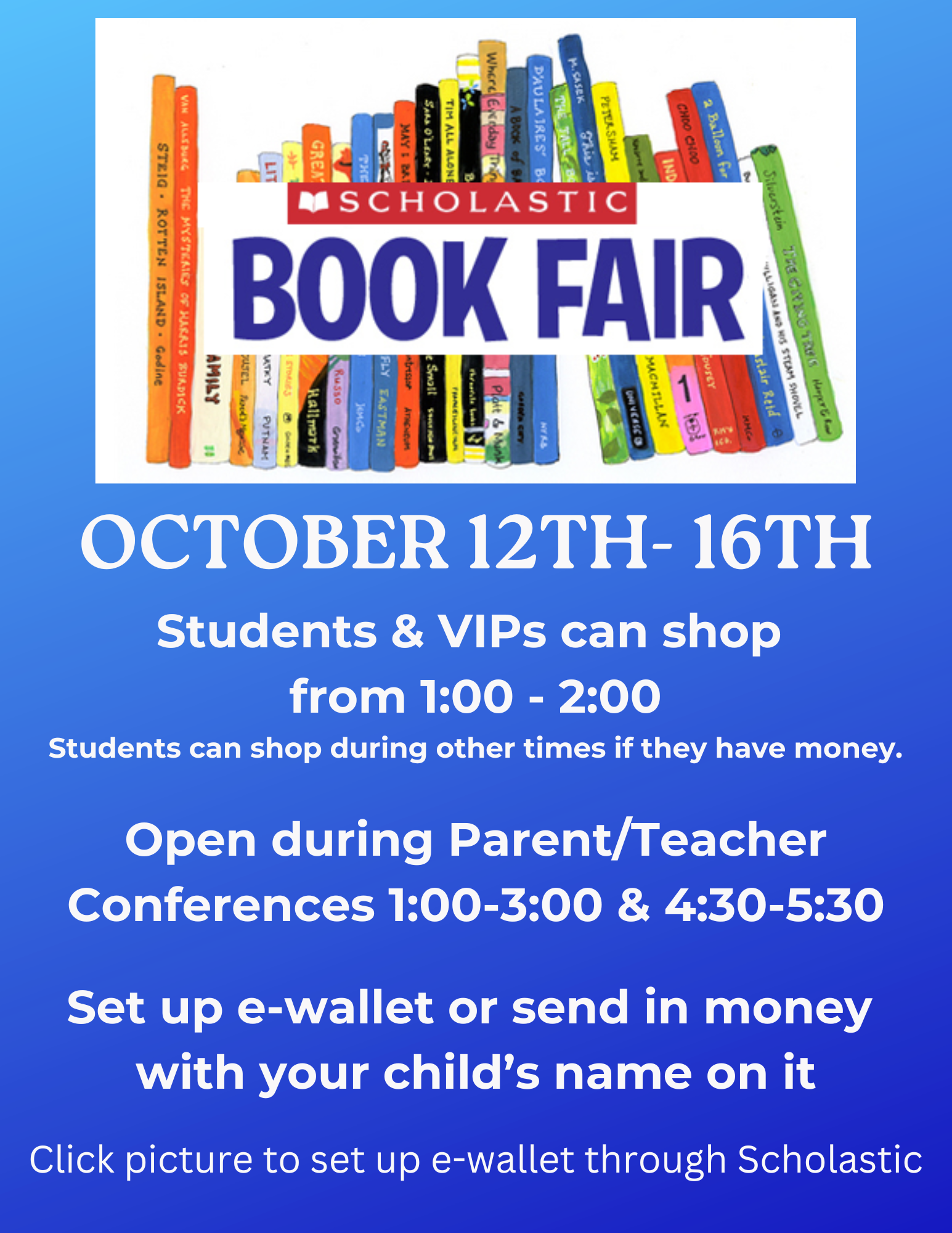 Book Fair is Next Week!