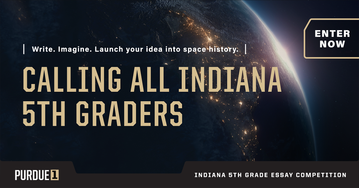 🎥 A message from the Purdue 1 crew to Indiana fifth graders!