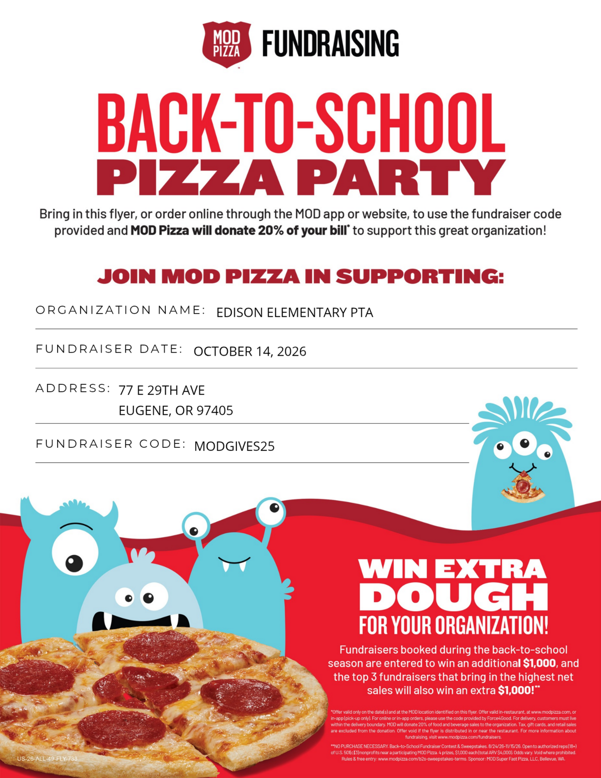 MOD Fundraiser
