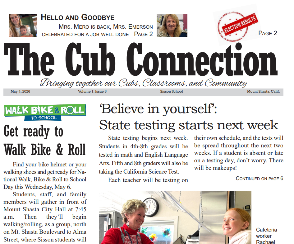 Cub Connection 5/4/26