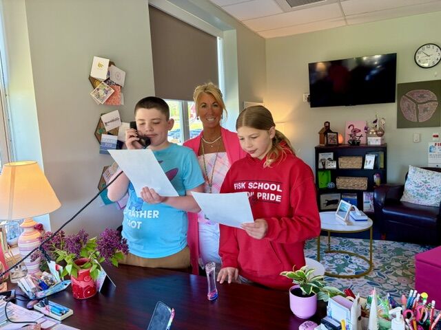 Fisk Morning Announcers and Free Music Friday
