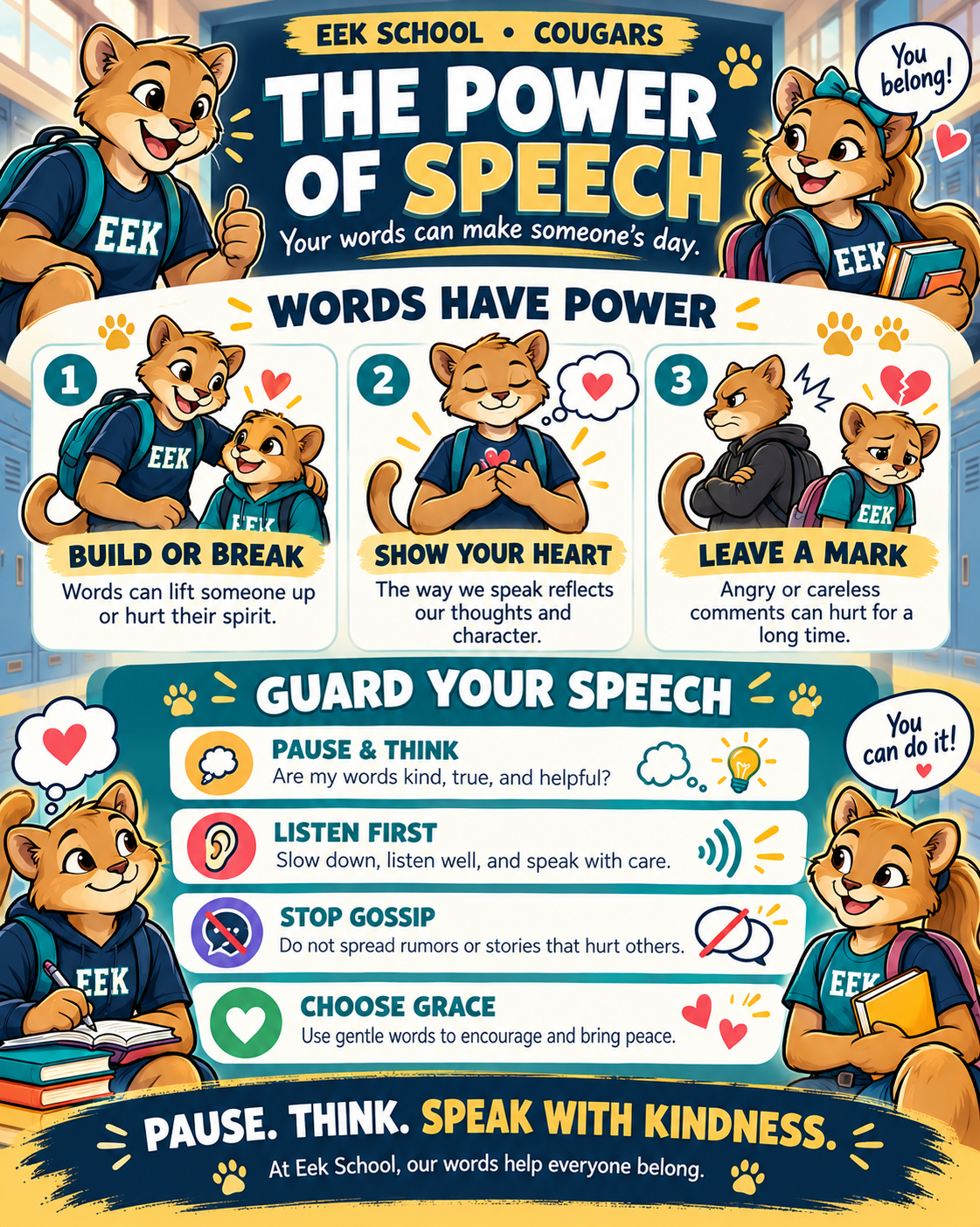 The Power of Speech: Words Have Power!!!