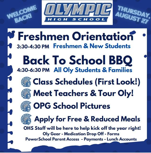 Back To School BBQ - TONIGHT!!! 