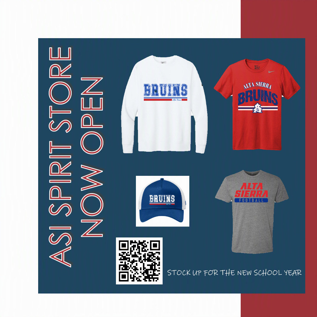 Spirit Wear Store is STILL open!