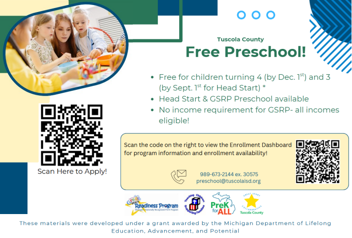 If you are interested in Preschool