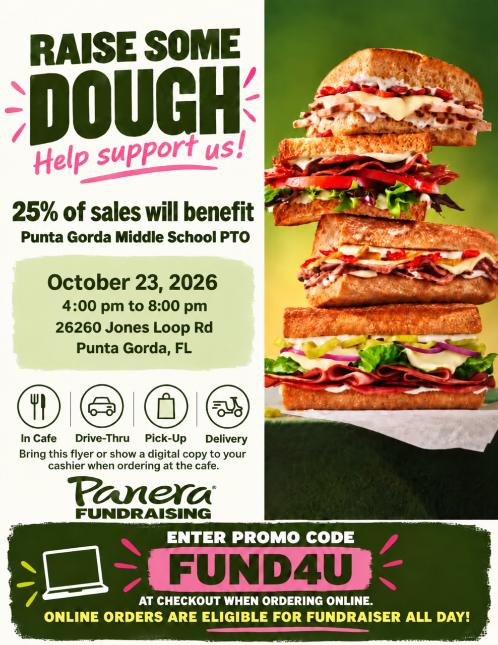Message from PTO: Let's Raise Some Dough