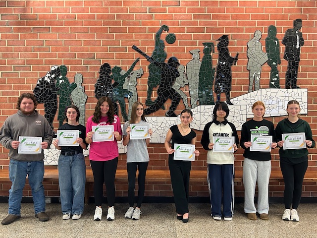 JBHS September Students and Citizens of the Month