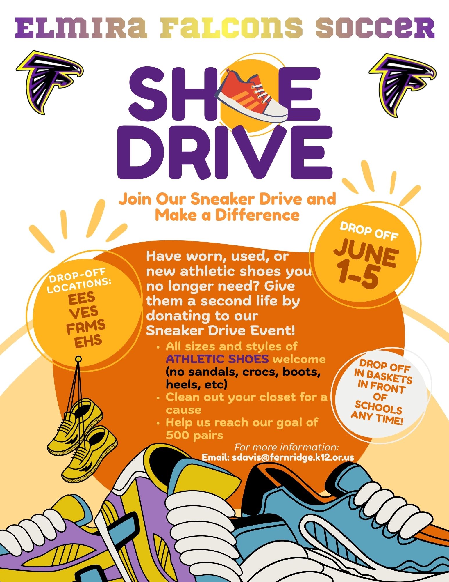 Falcons Shoe Drive