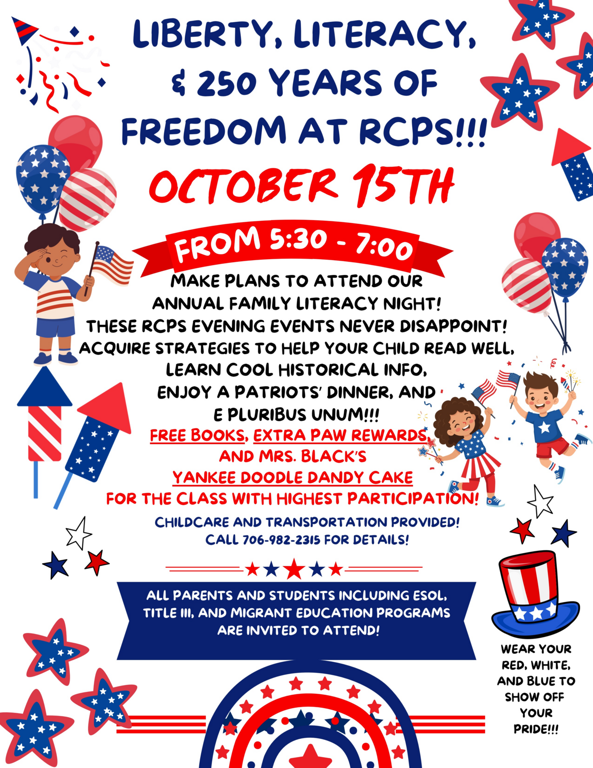 Upcoming Event at RCPS