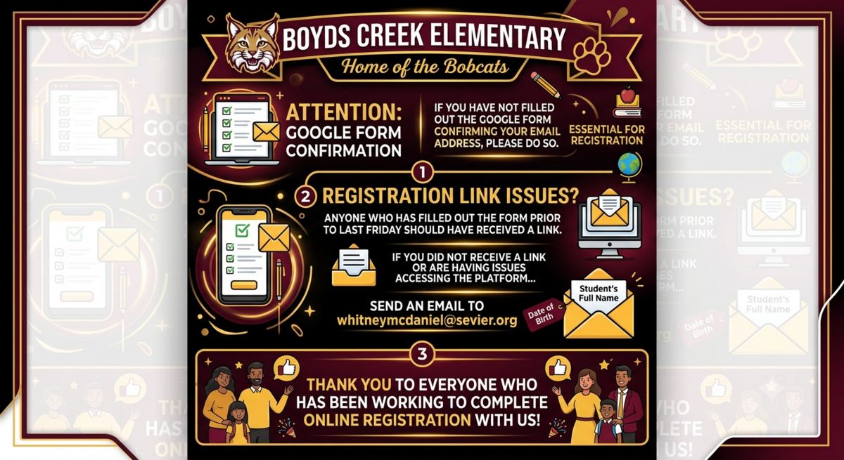 Registration Update