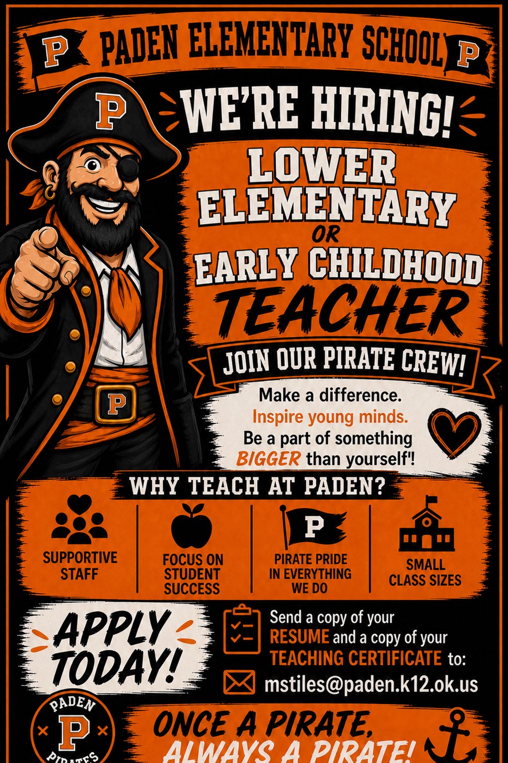 Elem/Early Childhood Certified Position