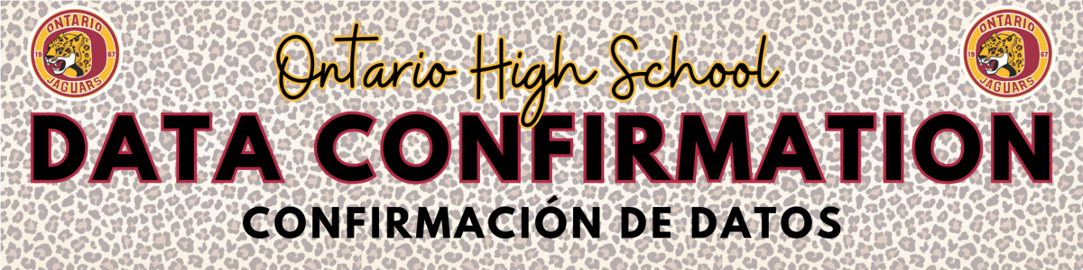 Data Confirmation is Now Open!