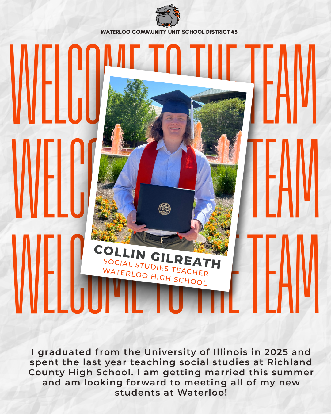 Welcome, Mr. Gilreath!