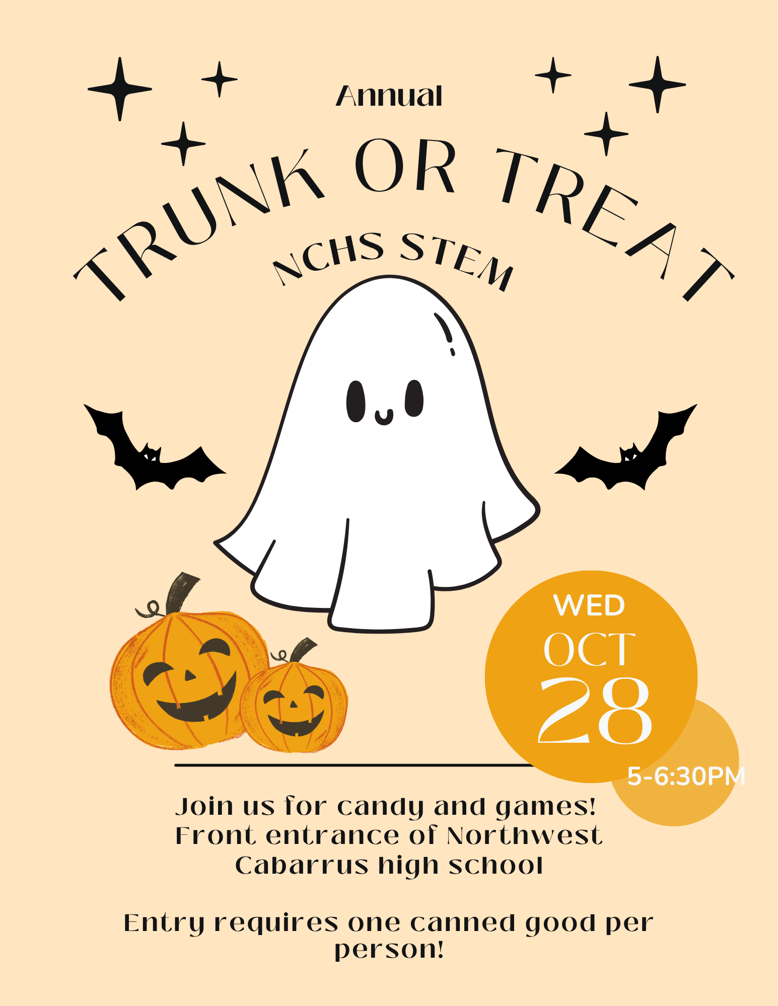 NCHS STEM Annual Trunk or Treat