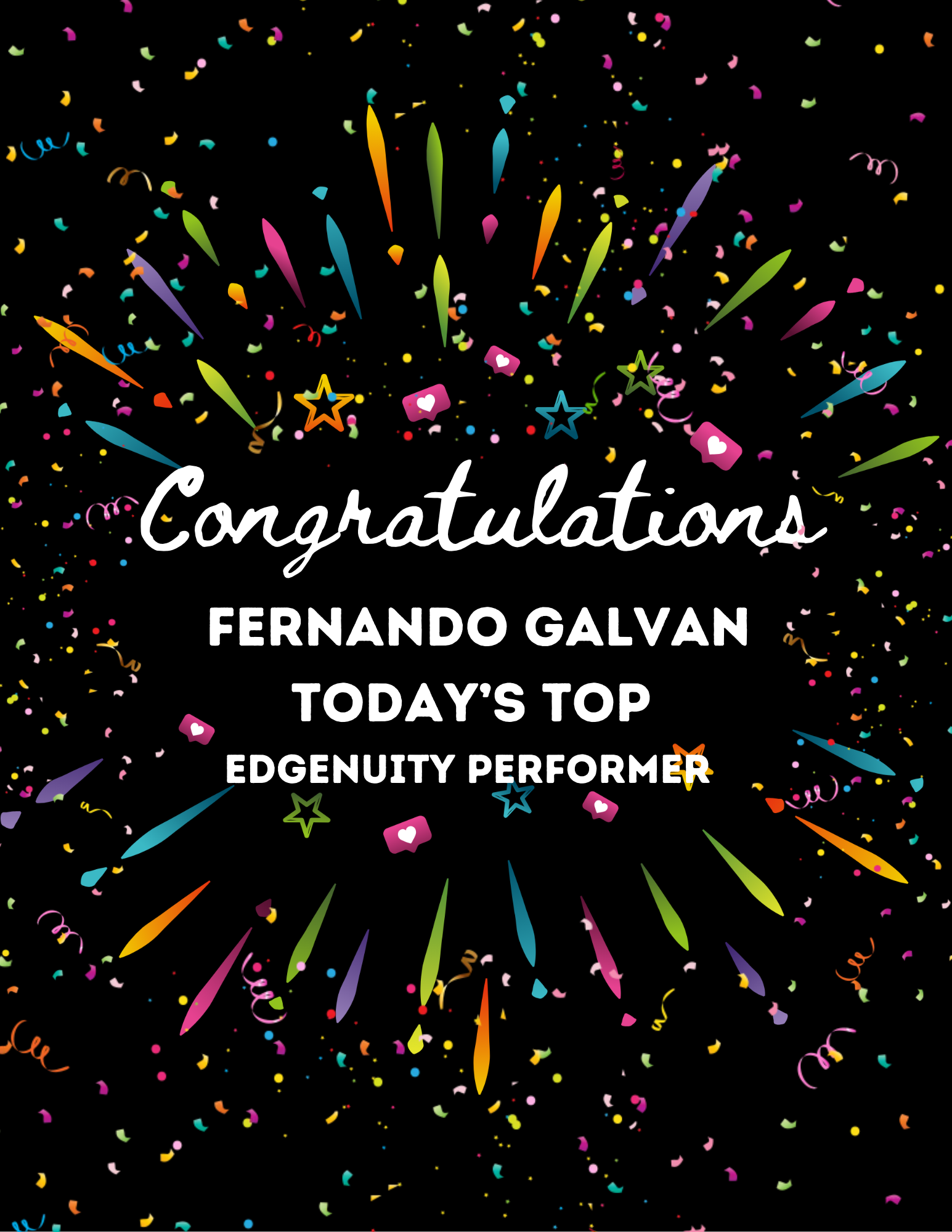 Top Edgenuity Student of the Day!