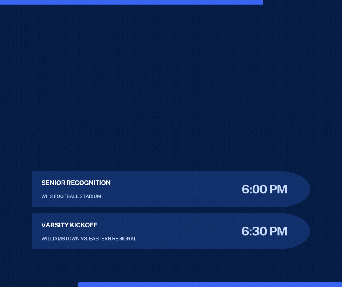 WHS Football Senior Night is Tonight!