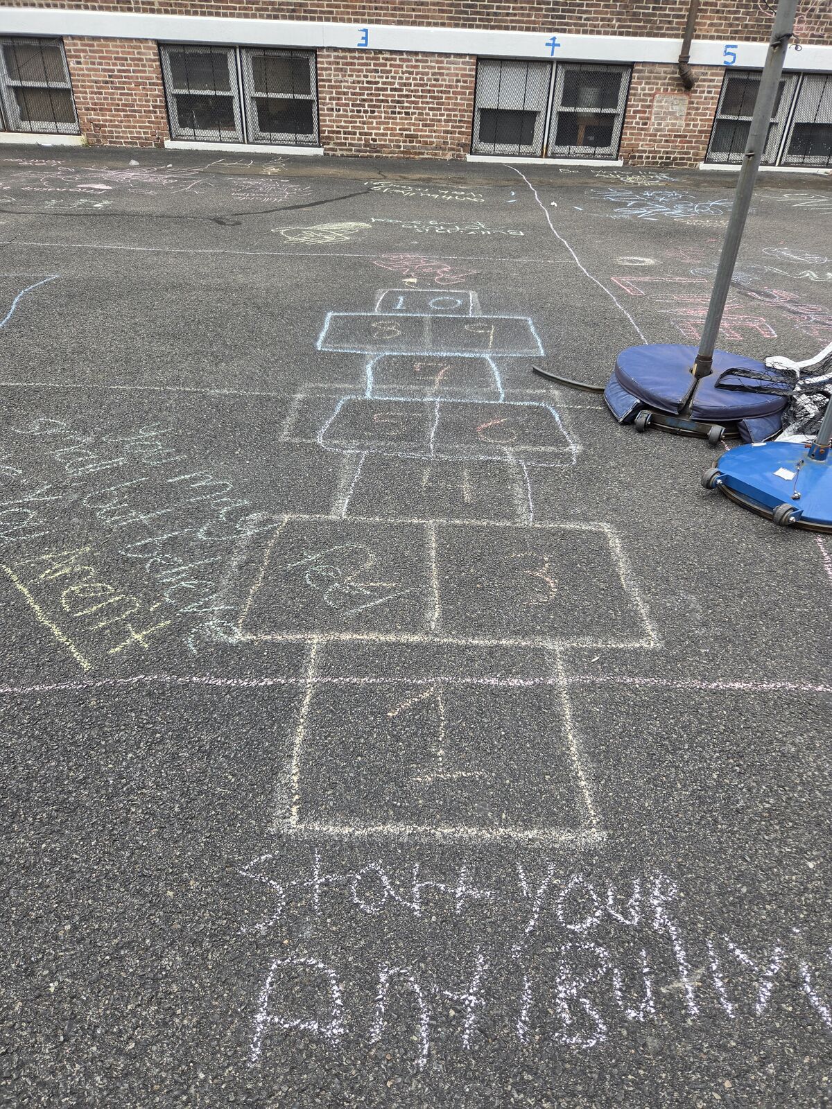 HIA Hosts Chalk the Walk Anti-bullying Awareness