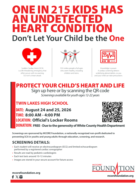 Sudden Cardiac Arrest Screening