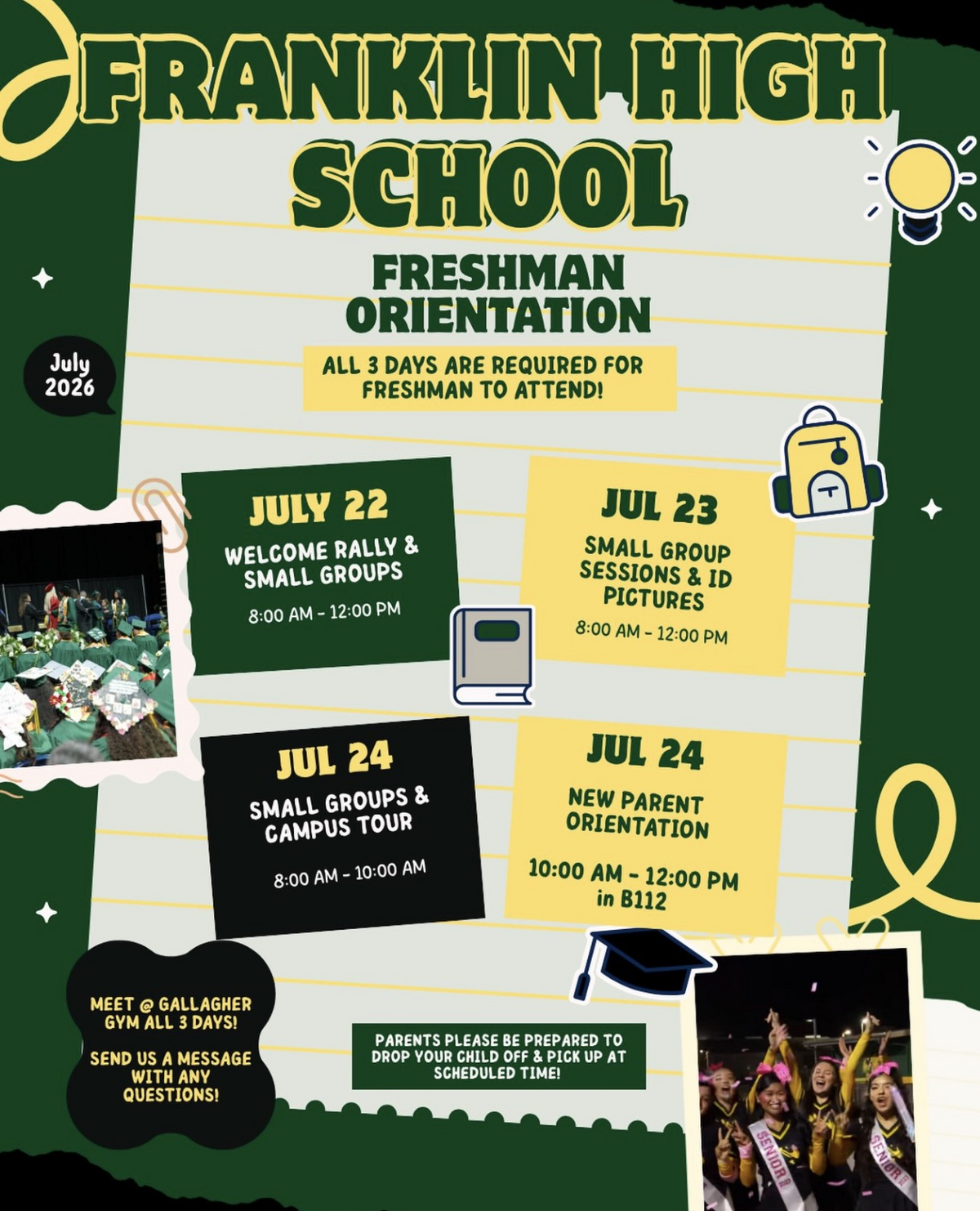 Join Us: New Franklin Parent Orientation!