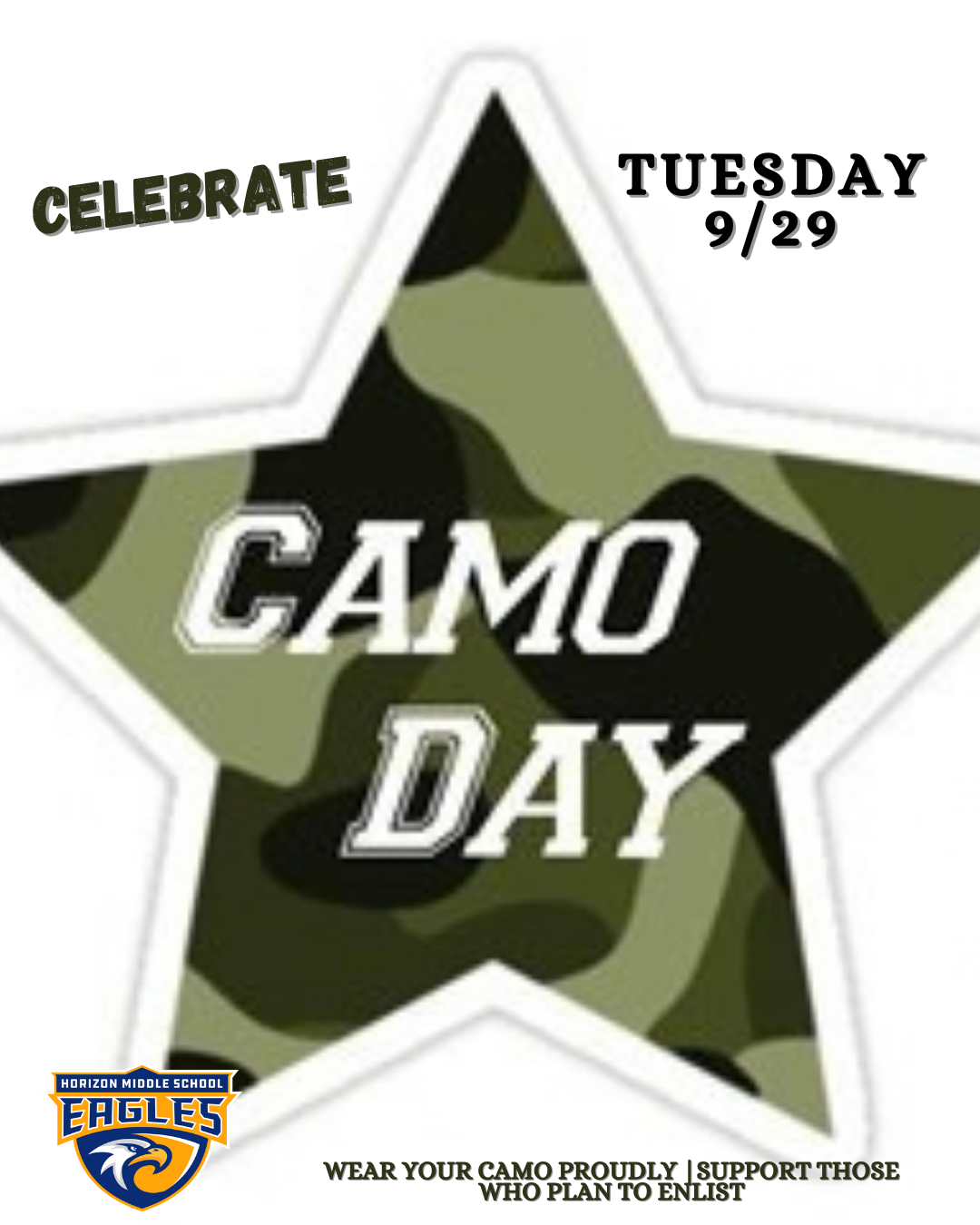 Camo Day Tuesday