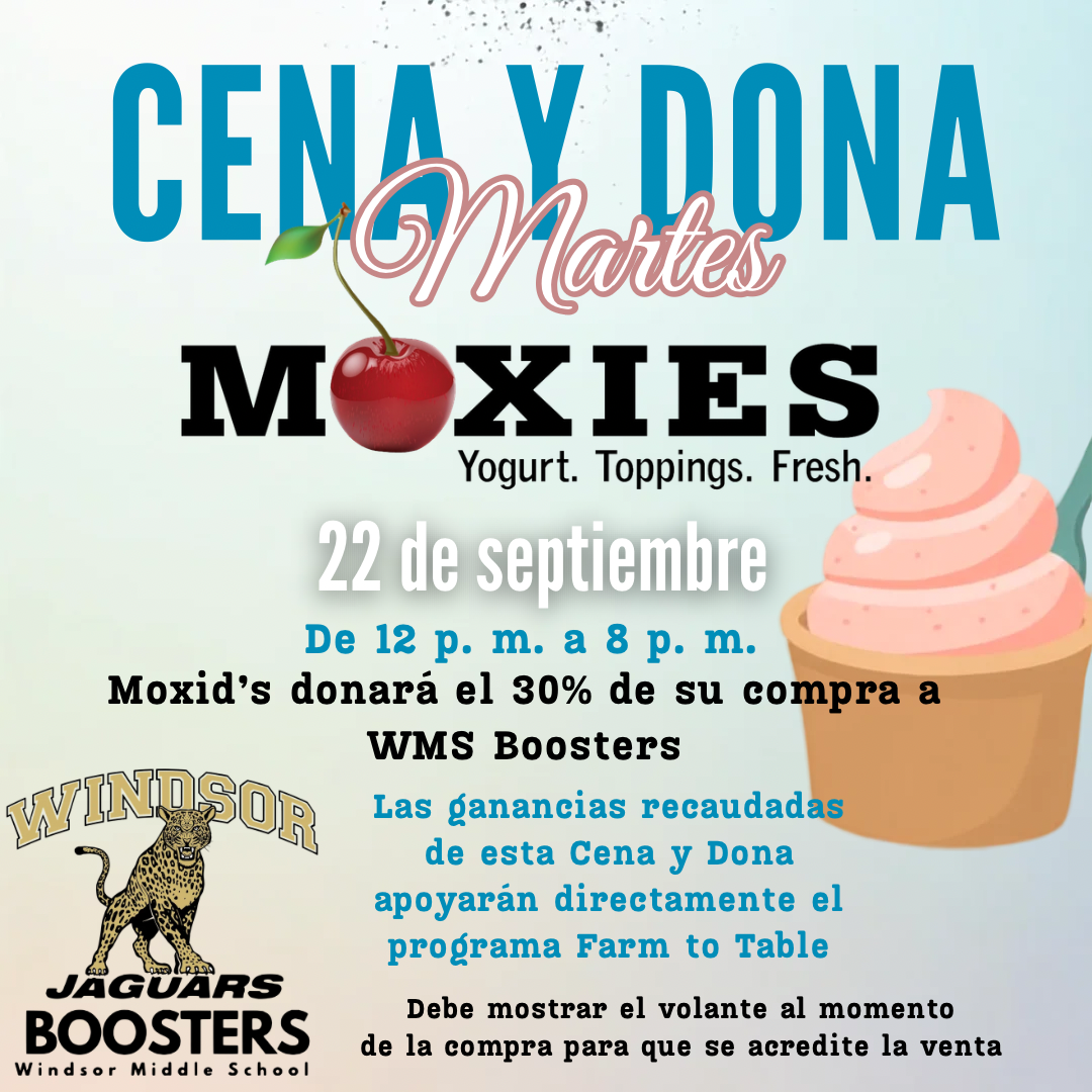 WMS: Moxies Dine & Donate TODAY!