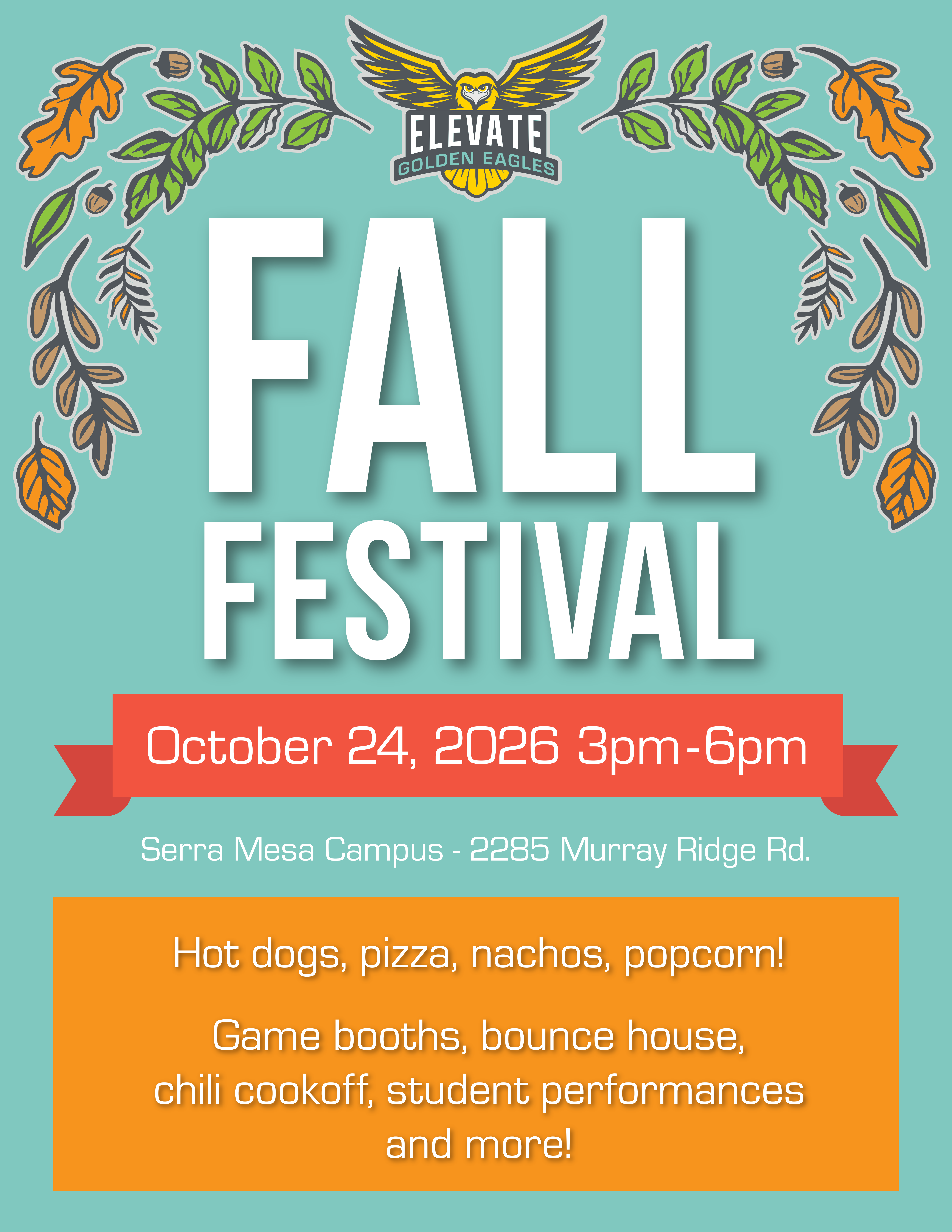  Save the Date: Elevate Fall Festival 2026!
