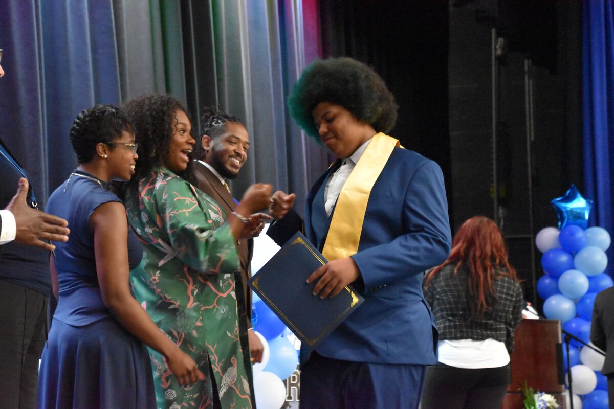 PMS 8th graders celebrate accomplishments, look forward to high school success